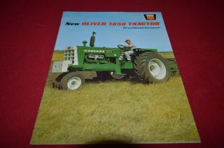 Oliver Tractor 1850 Tractor From 1965 Dealer 