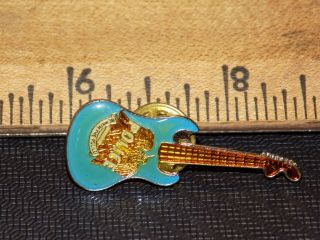 Vintage The Police Guitar Shaped Metal Hat/lapel/jacket Pin,  Old Stock