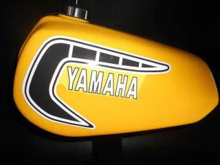 1981 Yamaha Yz 250 Oem Gas Tank Vmx Ahrma Vintage Moto Cross
