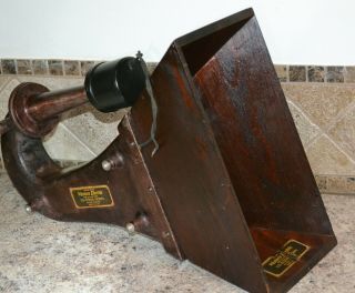 Vintage Baby Wooden Horn,  Similar To Western Electric Ks - 6368