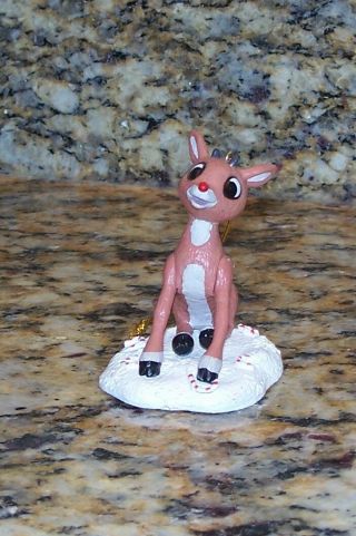 Rudolph The Red - Nosed Reindeer Christmas Tree Ornament Character Arts Round 2
