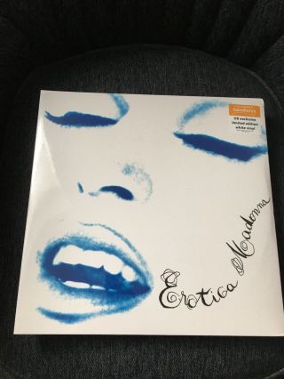 Madonna Erotica White Vinyl Sainsburys Ltd Edition Lp