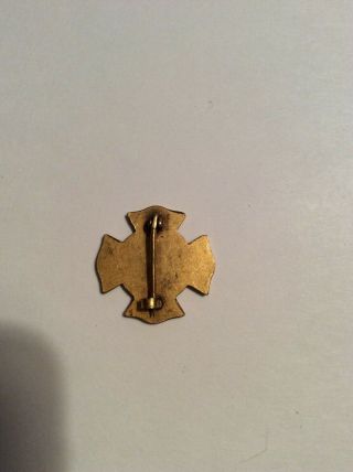 York City Fire Department Lapel Pin Auxiliary fire service WW2 2