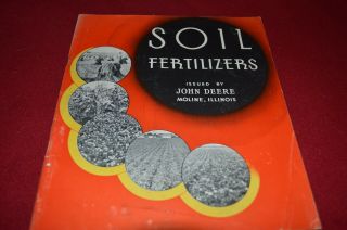 John Deere Soil Fertilizers For 1936 Dealer 
