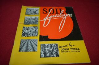 John Deere Soil Fertilizers For 1941 Dealer 