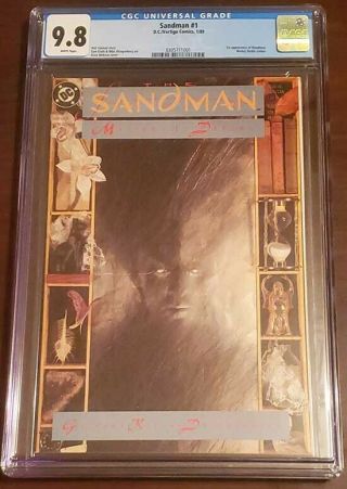 Sandman 1 Cgc 9.  8 White Pages (1989) Netflix Tv Series