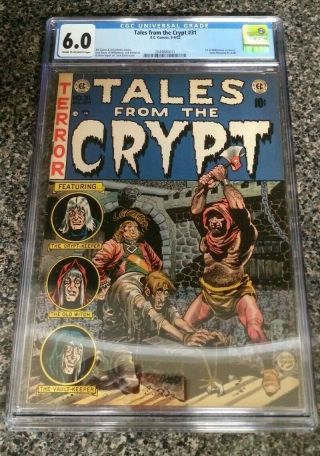 Tales From The Crypt 31 1952 Cgc 6.  0