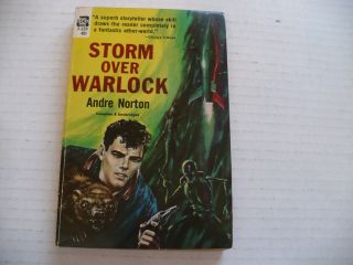 Ace F - 329 - " Storm Over Warlock " By Andre Norton - Sf Pb - 1963