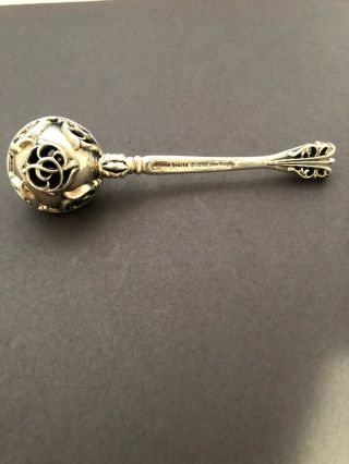 Chrome Hearts Sterling Silver Vintage 1992 Baby Rattle