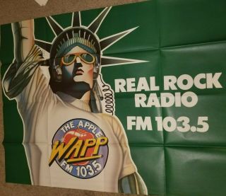 Fm 103.  5 - Statue Of Liberty Nyc Subway Poster 45x59