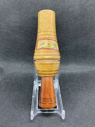 Cecil W.  Leker Duck Call Vintage Hunting