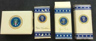 Air Force One And Presidential Candy 3 M&ms Boxes Clinton Bush Whitmans