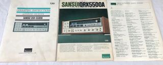 Vintage Sansui QRX - 5500A 4 Channel Quadrophonic Receiver Read,  Watch Video 2