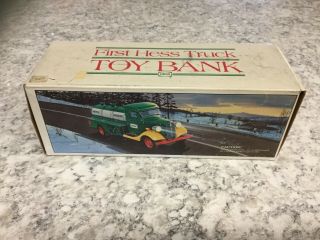 1985 First Hess Truck Tanker Toy Bank
