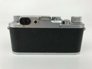 Vintage Leica III c DRP Ernst Leitz Wetzlar Camera Nr.  586257 Flash Manuals Case 2