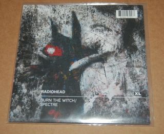 Radiohead Burn The Witch / Spectre 7 " Vinyl Record Single Never Played Lp Ed2500