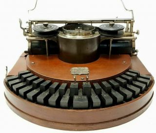 Wow Very Rare Typewriter Hammond Nº 1 Early Model Antigua Maquina De Escribir