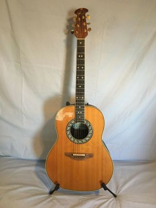 Ovation Legend Model 1617 - Vintage Acoustic Electric Guitar W/case