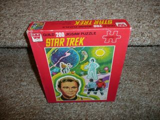 Vintage 1978 Star Trek Guild 200 Piece Jigsaw Puzzle By Whitman