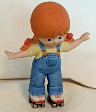 1984 Enesco Country Cousins Katie Roller Skating 32808
