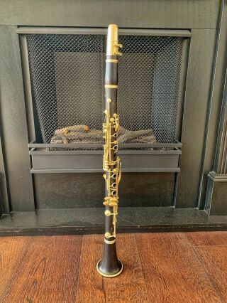 Vintage Buffet Crampon B - Flat (wood) Clarinet With Case (professional)