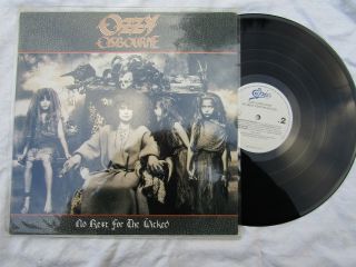 Ozzy Osbourne Lp No Rest For The Wicked Epic 4625811 N/m Dutch.  33rpm / Rock