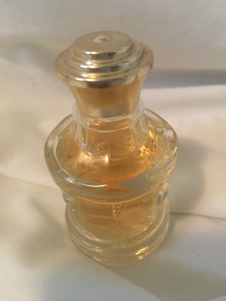 Vintage Avon Cologne Go Round Bottle Shape Honeysuckle Cologne.  5fl Oz