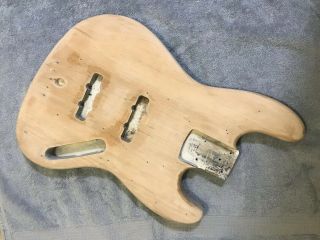 Vintage Early 70’s Fender Jazz Bass Body - Refinished - Project