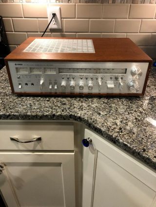 Vintage Yamaha Cr - 2020 Natural Sound Stereo Receiver 1970s