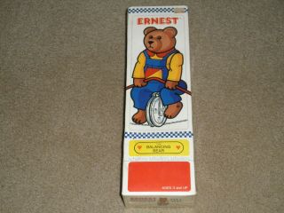 Ernest The Balancing Bear Vintage Toy 1986 By Schylling