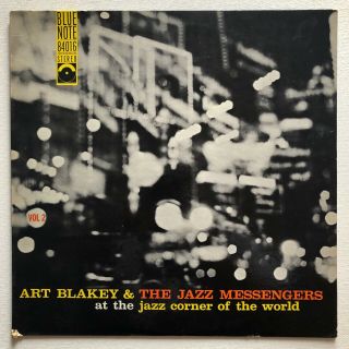 Art Blakey Jazz Corner Of The World Vol 2 Blue Note Bst 84016 Dg Rvg Mobley Lp