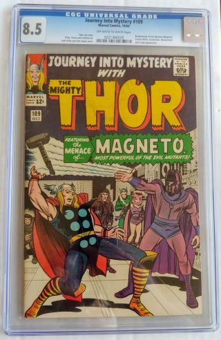 Journey Into Mystery 109 (oct 1964,  Marvel),  In Cgc 8.  5