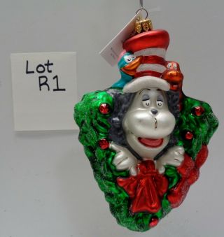 Christopher Radko Christmas Ornament - 1997 Cat In The Hat R1