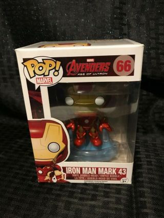Funko Pop Iron Man Mark 43 Marvel Avengers Age Of Ultron 66