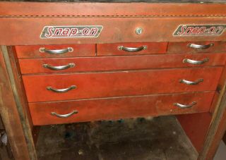 Vintage Snap On Toolbox Road Box Cabinet,  1948 - 1953,  Kra - 300b Keys