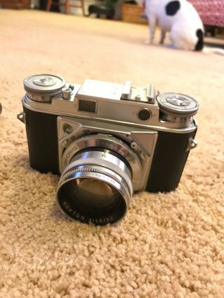 Vintage Voigtlander Prominent Camera With Lens