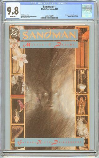 Sandman 1 Cgc 9.  8 White Pages (1989) 2066312008 Netflix Tv Series