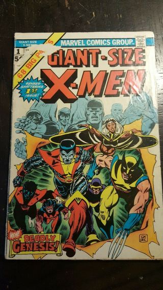 Giant Size X - Men 1 - 1st Appearance X - Men; 2nd Full Wolverine