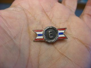 Vintage Pin Back Button - Ww2 Era Army Navy Production Award