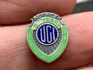 United Gas Improvement Co.  Sterling Silver Vintage 5 Years Service Award Pin.