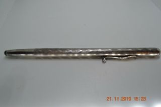 Antique Rare Sterling Silver Tiffany & Co.  Mechanical Wax Crayon Pencil