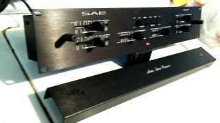 Sae Stereo 4000 Crossover For Vintage Amp,  Preamp,  Tuner,  Equalizer,  Rack System