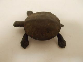 Vintage Tin Wind - Up Turtle 3 " Long Non - Removable Key