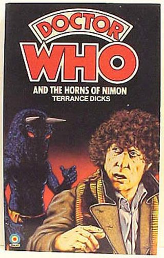 Vintage Doctor Who Novel - The Horns Of Nimon - Target Uk Paperback Book