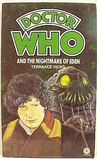Vintage Doctor Who Novel - The Nightmare Of Eden - Target Uk Paperback Book