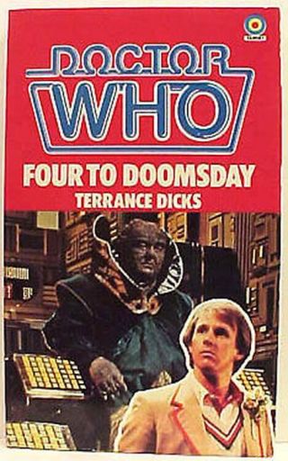 Vintage Doctor Who Novel - Four To Doomsday - Target Uk Paperback Book