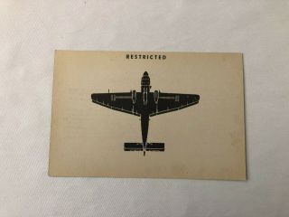 Wwii Ww2 Aaf Photo Id Card,  R33,  Training,  Junkers Ju 87 Stutka,  Army Air