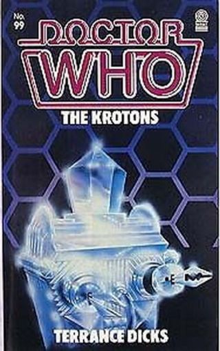 Vintage Doctor Who Novel - The Krotons - Target Uk Paperback Book