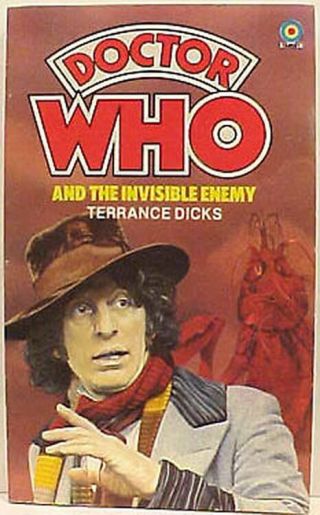 Vintage Doctor Who Novel - The Invisible Enemy - Target Uk Paperback Book