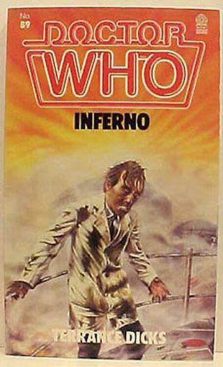 Vintage Doctor Who Novel - Inferno - Target Uk Paperback Book